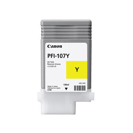 Canon PFI-107Y cartuccia d'inchiostro 1 pz Originale Giallo