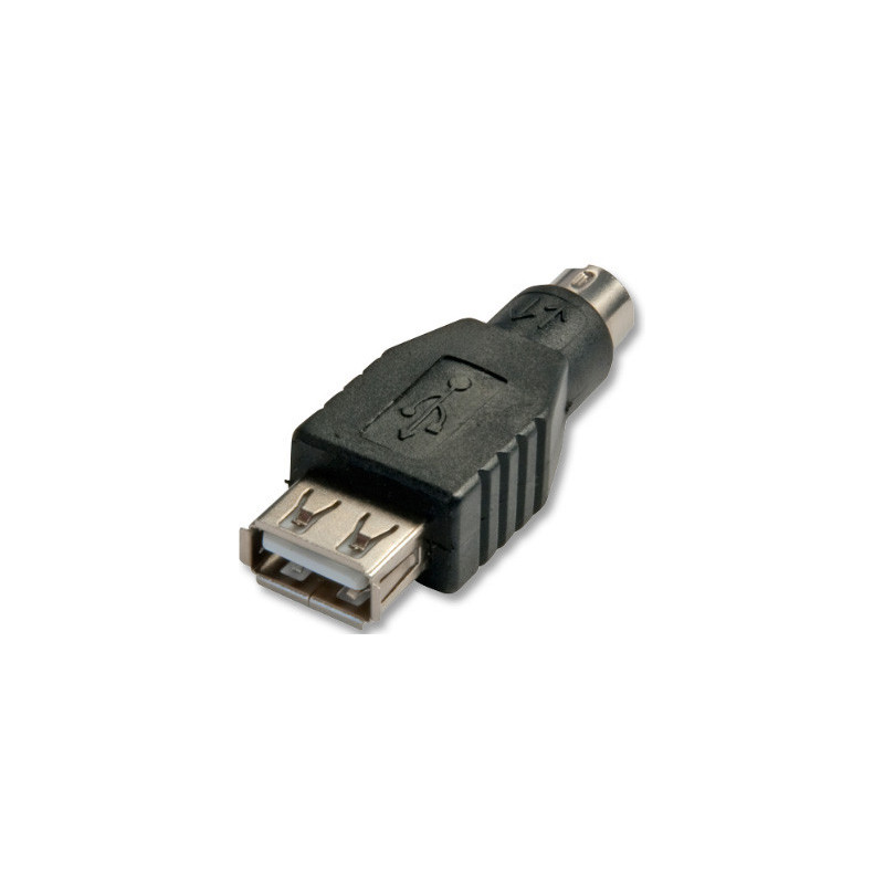 Lindy 70000 adattatore per inversione del genere dei cavi USB PS/2 Nero