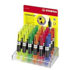 STABILO 71 24-4 evidenziatore 24 pz Blu, Verde, Arancione, Rosso, Giallo