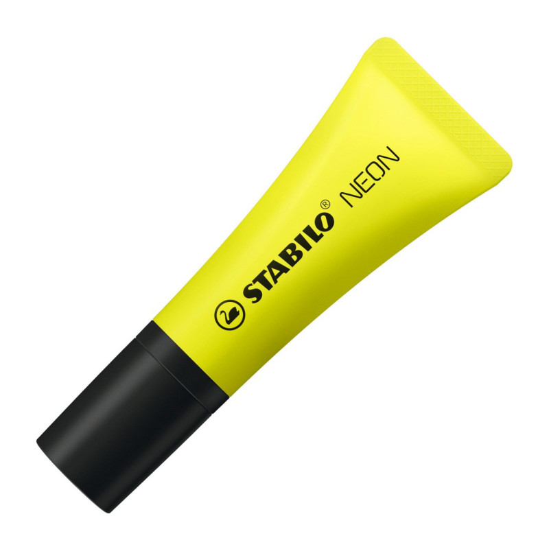 STABILO NEON evidenziatore 1 pz Punta smussata Giallo