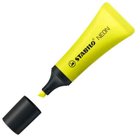 STABILO NEON evidenziatore 1 pz Punta smussata Giallo