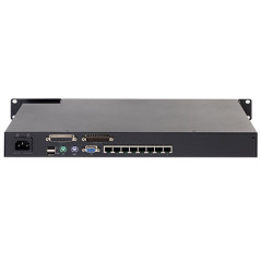 APC KVM0108A switch per keyboard-video-mouse (kvm) Montaggio rack Nero