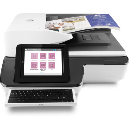 HP Scanjet Enterprise Flow N9120 fn2 Scanner piano e ADF 600 x 600 DPI A3 Nero, Bianco