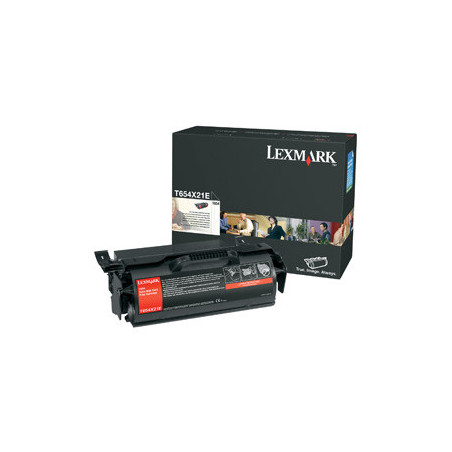 Lexmark T654X21E cartuccia toner 1 pz Originale Nero