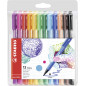 STABILO pointMax penna tecnica Medio Nero, Blu, Marrone, Verde, Azzurro, Verde chiaro, Arancione, Rosa, Viola, Rosso, Giallo 12