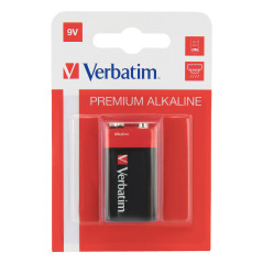 Verbatim Batterie alcaline da 9 V