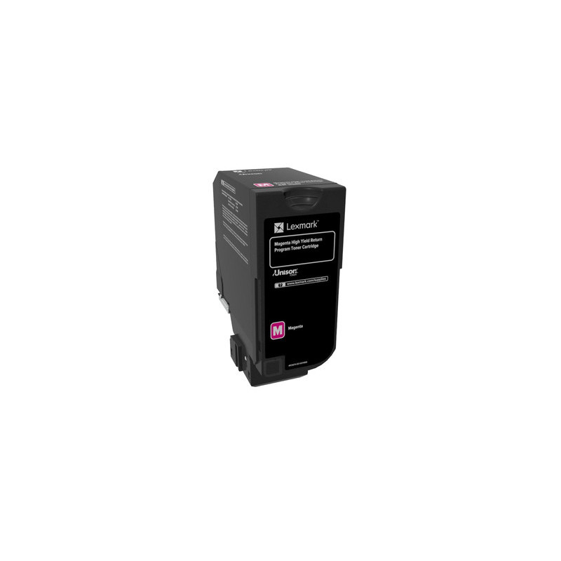 Lexmark 84C2HM0 cartuccia toner 1 pz Originale Magenta