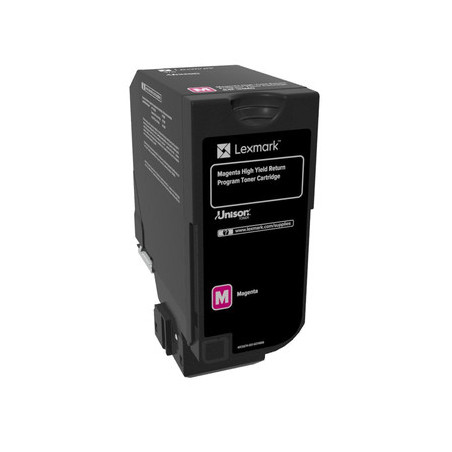 Lexmark 84C2HM0 cartuccia toner 1 pz Originale Magenta