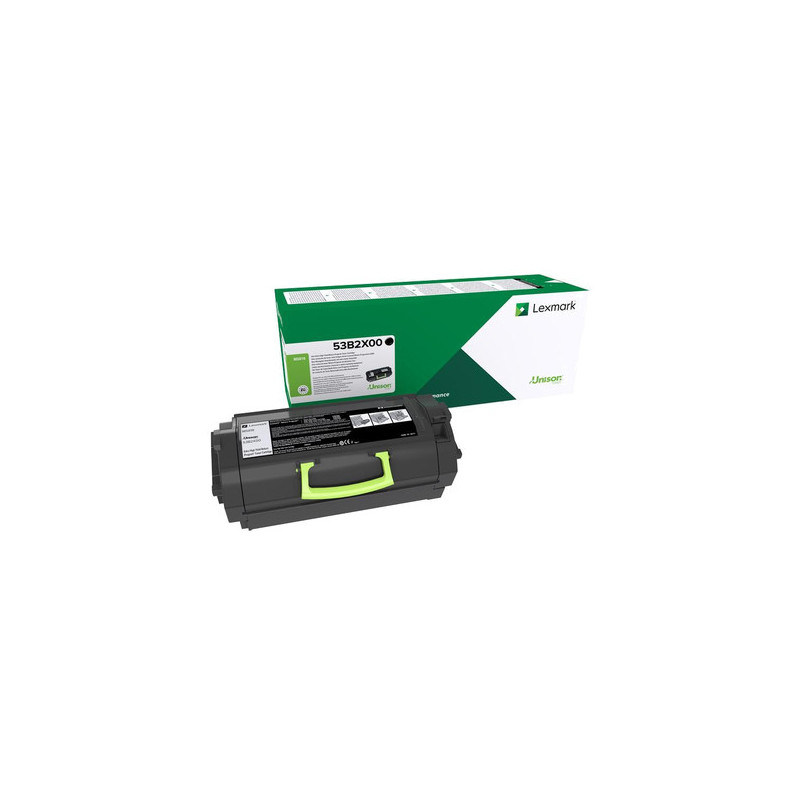 Lexmark 53B2X00 cartuccia toner 1 pz Originale Nero