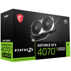 MSI VENTUS GeForce RTX 4070 Ti SUPER 16G 2X OC NVIDIA 16 GB GDDR6X