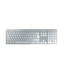 CHERRY KC 6000C FOR MAC tastiera Universale USB QWERTY Inglese Argento