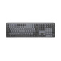 Logitech MX Mechanical tastiera Ufficio RF senza fili + Bluetooth AZERTY Francese Grafite, Grigio