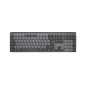 Logitech MX Mechanical tastiera Ufficio RF senza fili + Bluetooth QWERTY Inglese UK Grafite, Grigio