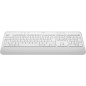 Logitech Signature K650 tastiera Ufficio Bluetooth QWERTZ Ceco Bianco