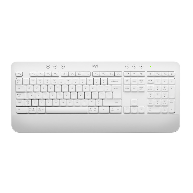 Logitech Signature K650 tastiera Ufficio Bluetooth QWERTY US International Bianco