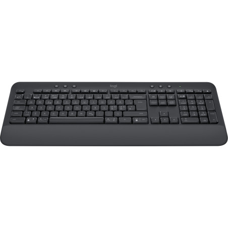 Logitech Signature K650 tastiera Ufficio Bluetooth QWERTY Danese, Finlandese, Nordic, Svedese Grafite