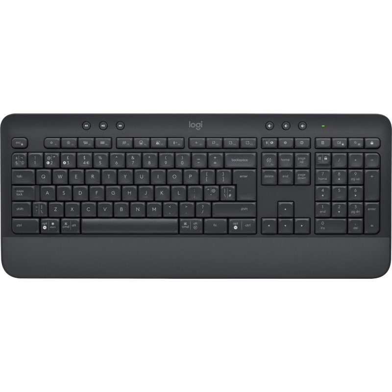 Logitech Signature K650 tastiera Ufficio Bluetooth QWERTY Inglese UK Grafite