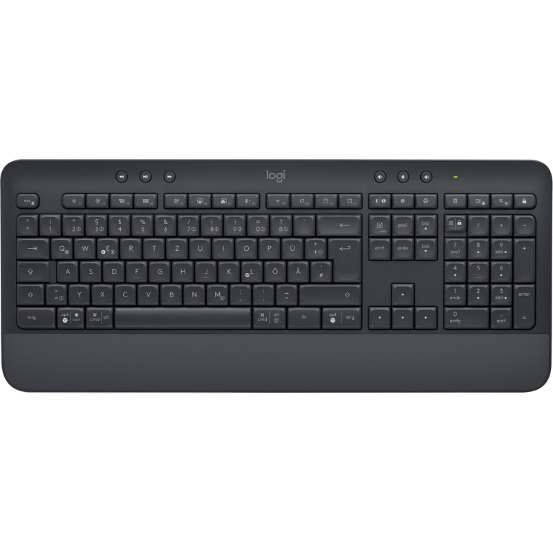 Logitech Signature K650 tastiera Ufficio Bluetooth QWERTZ Tedesco Grafite