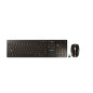 CHERRY DW 9100 SLIM tastiera Mouse incluso Universale RF senza fili + Bluetooth QWERTY Inglese US Nero