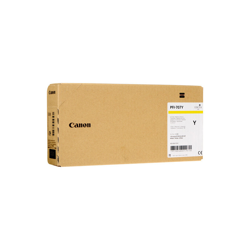 Canon PFI-707Y cartuccia d'inchiostro Originale Giallo