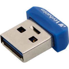 Verbatim Store 'n' Stay NANO - Memoria USB 3.0 da 16 GB - Blu