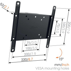 Vogel's MA2010-A1 101,6 cm (40") Nero