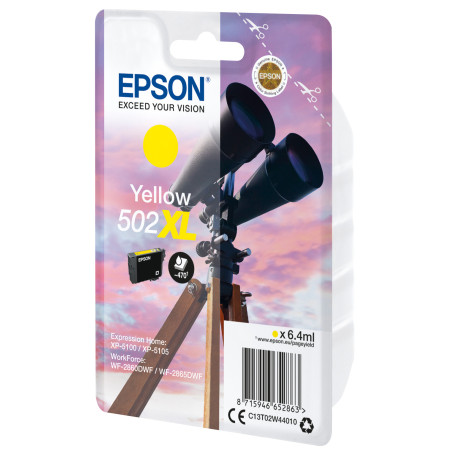 Epson Singlepack Yellow 502XL Ink