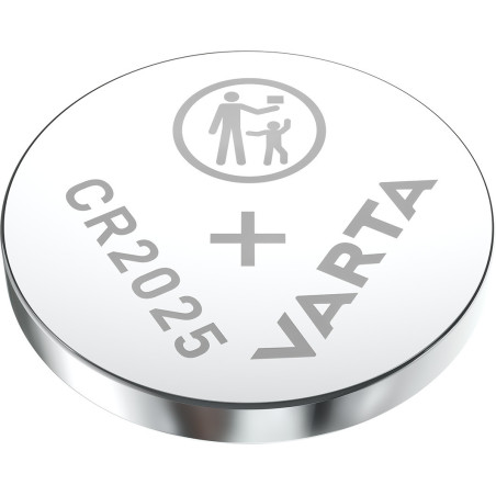 Varta LITHIUM Coin CR2025 (Batteria a bottone, 3V) Blister da 2