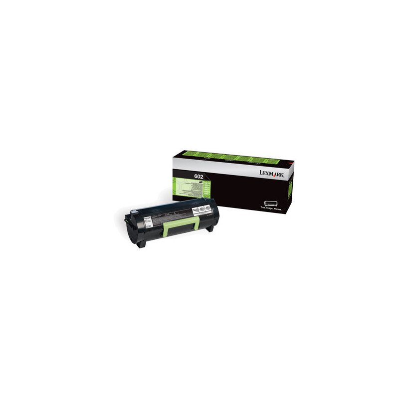 Lexmark 602 cartuccia toner 1 pz Originale Nero