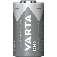 Varta LITHIUM Cylindrical CR2, CR15H270 (Batteria a celle rotonde, 3V) Blister da 1