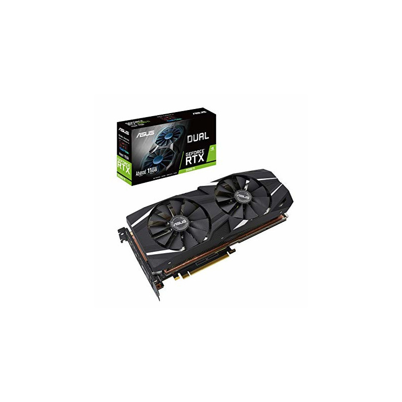 ASUS DUAL-RTX2080TI-A11G NVIDIA GeForce RTX 2080 Ti 11 GB GDDR6