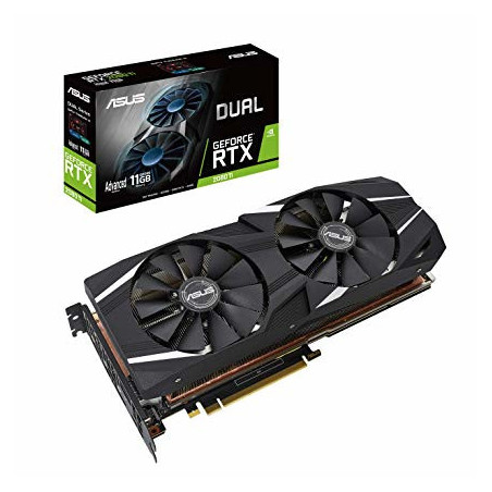 ASUS DUAL-RTX2080TI-A11G NVIDIA GeForce RTX 2080 Ti 11 GB GDDR6