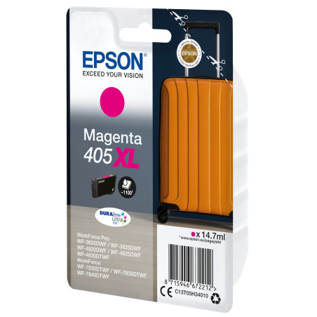 Epson Singlepack Magenta 405XL DURABrite Ultra Ink