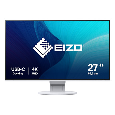 EIZO FlexScan EV2785-WT LED display 68,6 cm (27") 3840 x 2160 Pixel 4K Ultra HD Bianco