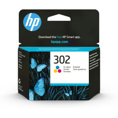 HP Cartuccia originale inchiostro tricromia 302