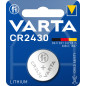 Varta LITHIUM Coin CR2430 (Batteria a bottone, 3V) Blister da 1