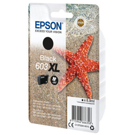 Epson Singlepack Black 603XL Ink