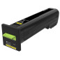 Lexmark CS820 cartuccia toner 1 pz Originale Giallo