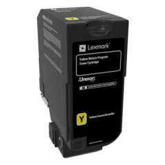 Lexmark 74C20Y0 cartuccia toner 1 pz Originale Giallo