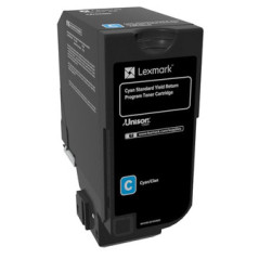 Lexmark 74C2SC0 cartuccia toner 1 pz Originale Ciano