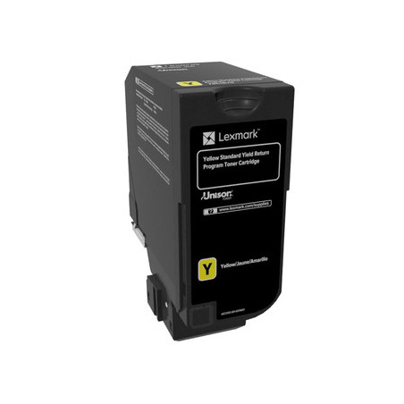 Lexmark 74C2SY0 cartuccia toner 1 pz Originale Giallo