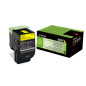 Lexmark 802Y cartuccia toner 1 pz Originale Giallo