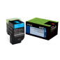 Lexmark 802SC cartuccia toner 1 pz Originale Ciano