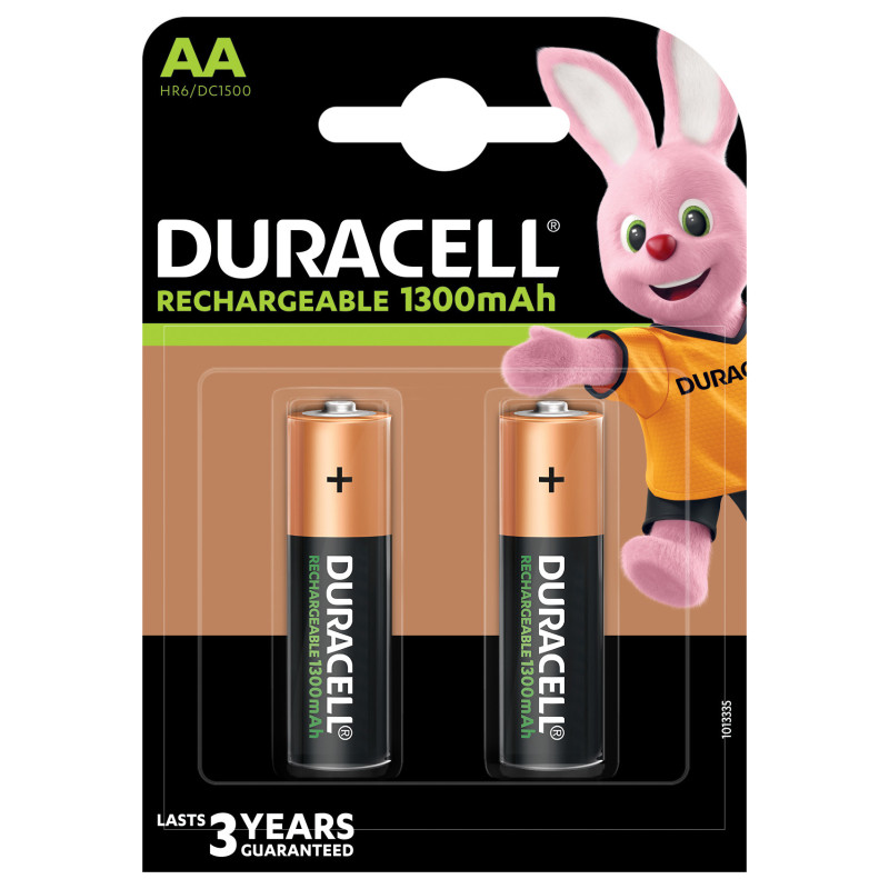 Duracell Ricaricabili Plus Stilo AA B2 2pz