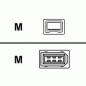 Canon Firewire Cable IFC-450D4 4,5 m Nero