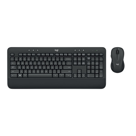 Logitech MK545 ADVANCED Wireless Keyboard and Mouse Combo tastiera Mouse incluso Universale USB QWERTZ Tedesco Nero