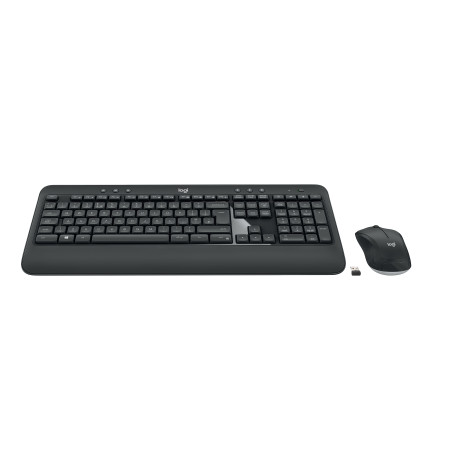 Logitech Advanced MK540 tastiera Mouse incluso Universale RF Wireless QWERTZ Ungherese Nero, Bianco