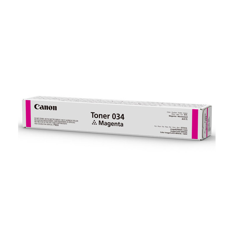 Canon 034 cartuccia toner 1 pz Originale Magenta