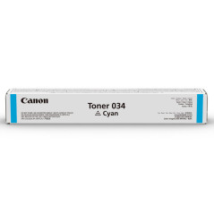 Canon 034 cartuccia toner 1 pz Originale Ciano