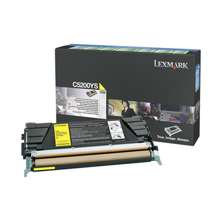 Lexmark C5200YS cartuccia toner 1 pz Originale Giallo